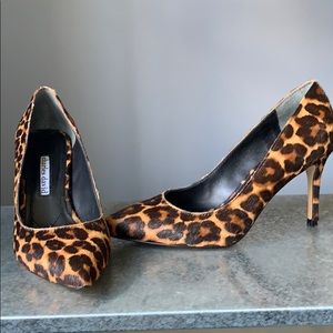 Charles David Leopard Heels